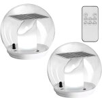 2 pièces lampe flottante piscine solaire, boule solaire exterieur jardin, ip44 Étanche lampe solaire ... 2 pièces lampe flottante piscine solaire, boule solaire exterieur jardin, ip44 Étanche lampe solaire ...