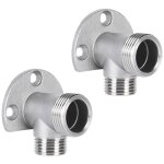 2 pi�ces m�langeur mural robinet salle de bain accessoires kit montage mural coude surface robinet connecteur ...