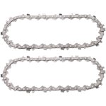 2 pices mini chane de trononneuse de 4 pouces, 28 maillons entranement, petite chane de scie en ...