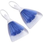 2 pi�ces mini pelle � poussi�re et brosse, pelle � poussi�re et pinceau, balai de table portable exquis ...