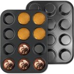 2 pi�ces moule de cuisson pour cupcakes, moules � muffins en forme de muffin, mini cupcake pour hommes, ...