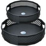 Sinbinta - 2 pièces plateau tournant epices, lazy susan range epices rotatif plateau, rotatif cuisine ... Sinbinta - 2 pièces plateau tournant epices, lazy susan range epices rotatif plateau, rotatif cuisine ...