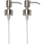 2 pi�ces pompe de rechange pour distributeur de savon liquide 28 mm - acier inoxydable, inox � finition ...