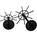 2 pi�ces pr�sentoir rotatif pour bijoux et porte cl�s rangement bureau et maison support multi usage ...