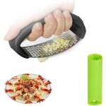 2 pi�ces presse - ail � bascule presse ail � bascule inox presse � ail manuelle en acier inoxydable decoupe ...