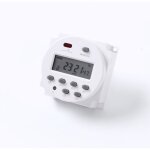 2 piece programmable clock switch, modular timer, with programmable timer and lcd digital screen, programmable ...