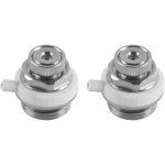 2 pi�ces purgeurs de radiateur automatiques connexion 1 / 2 pouce vanne de purge de radiateur automatique ...
