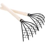 2 pices rteau  palourdes accessoires cultivateur mtal pooper scooper maille net rteau palourde creuser ...