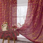 2 pièces rideaux noël - rideau voilage semi (4264cm) - transparents, motifs de noël, rideu galon fronceur, ... 2 pièces rideaux noël - rideau voilage semi (4264cm) - transparents, motifs de noël, rideu galon fronceur, ...