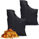 2 pi�ces sac pour aspirateur souffleur, sac aspirateur de souffleur feuilles universel r�glable sacoche ...
