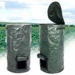 2 pices sacs de compost - bacs de compost de pe de fermentation organique cologique, sacs pour dchets ...