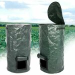 2 pices sacs de compost - bacs de compost de pe de fermentation organique cologique, sacs pour dchets ...