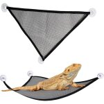 2 pices serpent lzard reptile lizards hamac lzard reptiles avec ventouse portable mesh hamac lzard ...