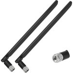 2 pices sma 4g lte antenne sma mle cellulaire wifi antenna 10dbi haut gain routeur antenne amplificateur ...