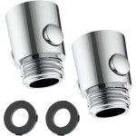 2 pi�ces stop douche, vanne d'arr�t pommeau de douche g1 / 2, economiseur d'eau pour robinet douche interrupte ...