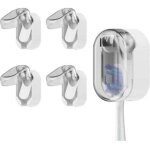 2 pi�ces support � pantoufles mural, chaussons �tag�re murale, range chaussure sans per�age avec ventouse ...