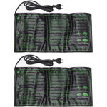 2 pi�ces tapis chauffant imperm�able pour semis, coussin � temp�rature constante pour la croissance des ...