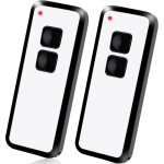 2 pi�ces t�l�commande de porte de garage pour novoferm novotron 522, 524, 502 max43 - 2, 512 mix43 - ...