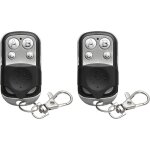 2 pices telecommande universelle portail 433, 92 mhz code fixe, telecommande universelle portail, bip ...