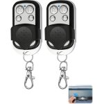 2 pi�ces telecommande universelle portail, 433. 92 mhz rolling code fixe bip portail automatique universelle ...