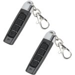 2 pièces telecommande universelle portail 433 mhz, télécommande porte de garage universelle avec 4 boutons ... 2 pièces telecommande universelle portail 433 mhz, télécommande porte de garage universelle avec 4 boutons ...