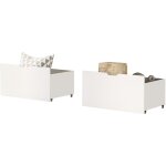 Okwish - 2 pices tiroirs, 2 pices tiroirs de rangement,  utiliser avec le lit bb