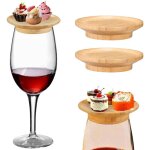 2 pi�ces wine glass charcuterie topper verre a eau, assiettes dap�ritif verre a vin, surmatelas de charcuterie ...