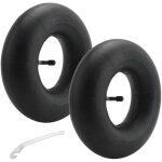 2 pneus 4. 10 / 3. 50 - 4 pouces avec chambre � air pour diable chariot main tondeuse � gazon