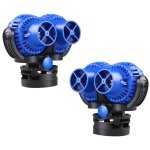 2 pompes de brassage double flux, 8000 l / h pour aquariums marins et eau douce