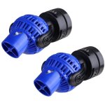 2 pompes de brassage large flux diffus 6000 l / h pour aquariums marins et eau douce