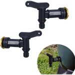 2 robinets de cuve arri�re en plastique � enfoncer, robinet pour citerne de pluie, robinets de citerne ...