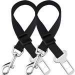 Memkey - 2 et sécurisé réglable pour chien et chat ceintures de sécurité (49. 8 cm à 80 cm) par Memkey - 2 et sécurisé réglable pour chien et chat ceintures de sécurité (49. 8 cm à 80 cm) par