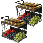2 sets etagere magnetique frigo & porte - �pices 2 in 1 range legumes cuisine, rangement et organisation ...