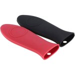 2 supports silicone r�sistants chaleur pour po�les fonte, antid�rapants, faciles nettoyage