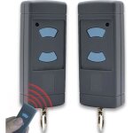 2 tlcommandes 868 mhz pour porte de garage hormann hsm4 hsm2 hs2 hs4 hse2 hse4 hsz1 hsz2 portail hands ...
