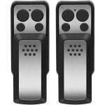 2 t�l�commandes avidsen 114253 pour moteurs de porte de garage et de portail