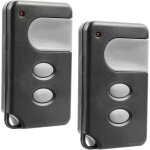 2 t�l�commande d'ouverture de porte de garage compatible avec chamberlain motorlift liftmaster tx4runi, ...