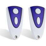 Jamais utilis] lot de 2 tlcommande de porte de garage compatible avec novoferm novotron 502 max43 ...