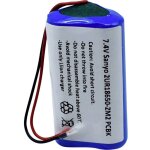 2 / ur18650 - zm2 pcbk pile rechargeable spciale 18650 avec cble li - ion 7. 4 v 2420 mah - sanyo