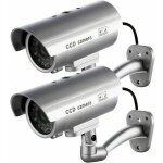 2 x camera factice caméra extérieure factice pour une utilisation intérieure ou extérieure avec une forme ... 2 x camera factice caméra extérieure factice pour une utilisation intérieure ou extérieure avec une forme ...