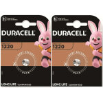 2 x duracell 1220 (2 ampoules de 1 batterie) 2 piles (cr1220) 2