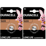 2 x duracell 1620 (2 ampoules de 1 batterie) 2 piles (cr1620) 2