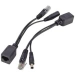 2 x splitter poe passif pni poe - p2 pour syst�mes de vid�osurveillance