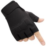 ?20?22cm?gants tactiques demi doigts hommes femmes gants sans doigts antid�rapants pour sports de plein ...