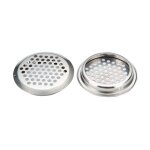 Csparkv - 20 grilles d'aération rondes en acier inoxydable pour camping - car / salle de bain / cuisine, ... Csparkv - 20 grilles d'aération rondes en acier inoxydable pour camping - car / salle de bain / cuisine, ...