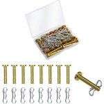20 jeu goupilles de cisaillement et goupilles fendues pour souffleuse � neige, 20 pcs 738 - 04124 et ...
