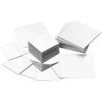 20 pcs 75 x 75cm, 50 pcs 5x5 cm mini miroirs, mosaique miroir autocollants miroirs petits autocollants ...