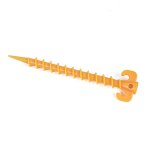 20 pcs piquets de tente en plastique, de 20 cm sardines plastique avec crochet clous de fixation sol ... 20 pcs piquets de tente en plastique, de 20 cm sardines plastique avec crochet clous de fixation sol ...