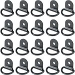 20 pi�ces anneaux d'arrimage, anneaux d'arrimage, anneau arrimage iron, remorque d'anneau montage d, ...