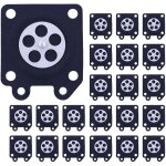 20 pi�ces diaphragme de carburateur pour walbro wa wt wy wz s�rie, kit membrane joint carburateur kit ...